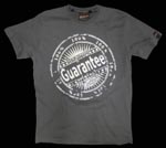 Preview: Machinegun Streetwear T-Shirt Guarantee/Gangster Backprint, grey
