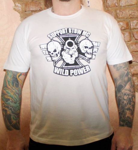 WILD POWER T-Shirt EK-COLT White