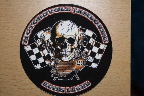 Aufkleber Sticker, Aufkleber 23.Motorcycle Jamboree