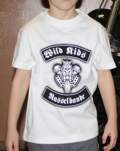 Wild Kids T-Shirt weiss