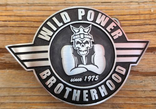 Wild Power Brotherhood Gürtelschnalle Buckle