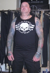 Wild Power Tank Top Shirt Skull Support