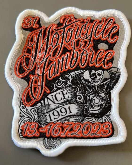 Patch / Aufnäher 2023 - 31.Motorcycle Jamboree