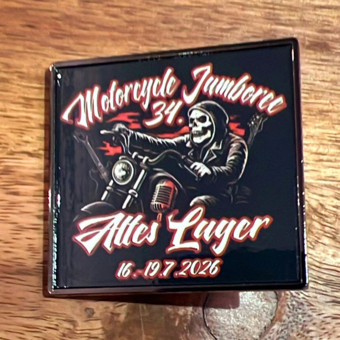 Pin / Button 34.Motorcycle Jamboree 2026