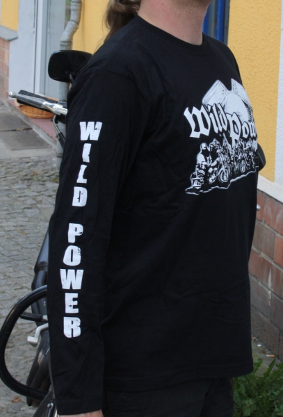 Wild Power Long Sleeve Shirt PANHEAD black