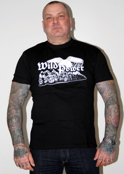 Wild Power T Shirt PANHEAD schwarz