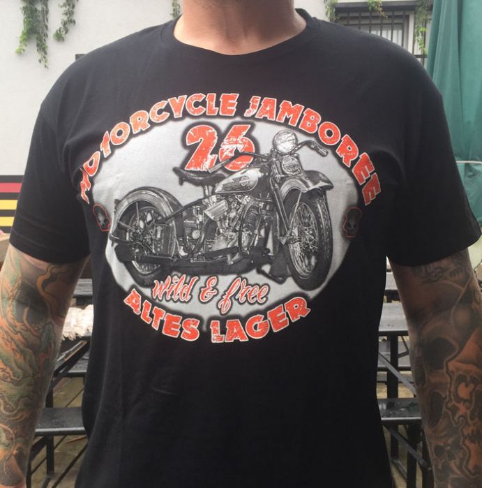 T-Shirt black 26.Motorcycle Jamboree