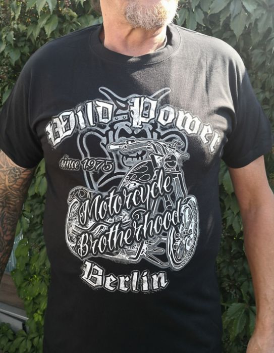 Wild Power T Shirt "New Daemon" schwarz