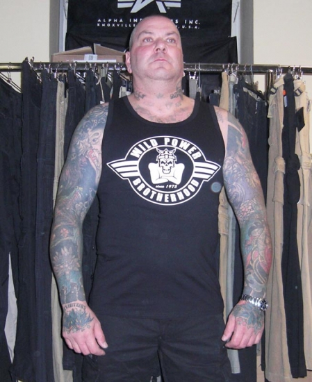 Wild Power Tank Top Logo Brotherhood