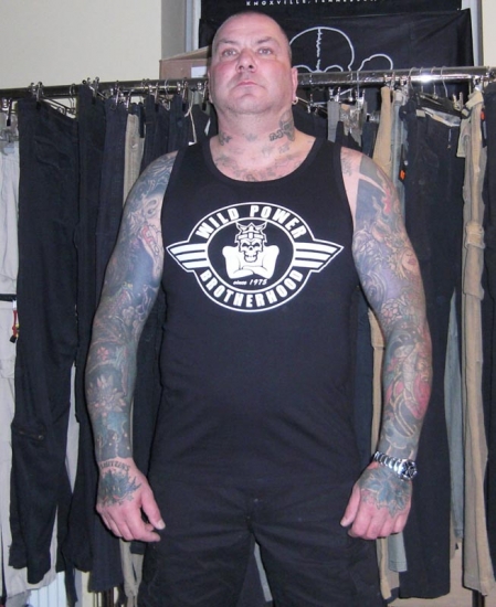 Wild Power Tank Top Logo Brotherhood