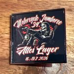 Pin / Button 34.Motorcycle Jamboree 2026