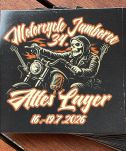 Aufkleber / Sticker 34. Motorcycle Jamboree 2026